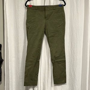 Green business pants